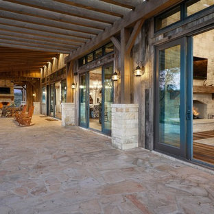 Rustikale Outdoor-Gestaltung mit Pergola Ideen, Design & Bilder | Houzz