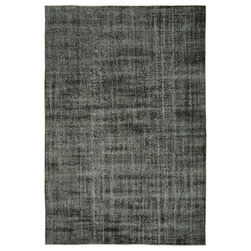 Rug N Carpet - Handmade Turkish 6' 9'' x 9' 11'' Rustic Overdyed Rug