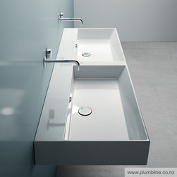 Premium 150 Double Basin By Plumbline - Bathroom Basins
