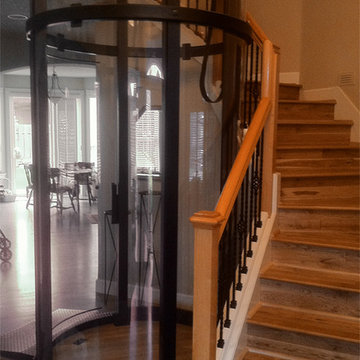 Elevators in traditional spaces