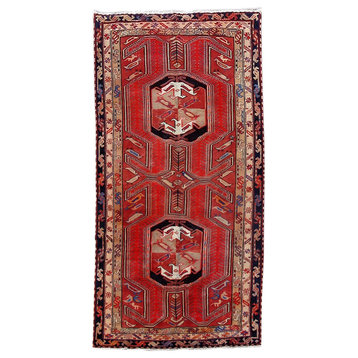 Consigned, Persian Rug, 5'x10', Handmade Wool Tabriz