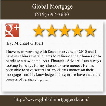 San Diego Home Loans - Global Mortgage (619) 692-3630