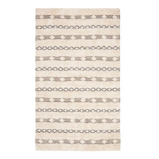 nuLOOM Eileen Hand Woven Wool Area Rug, 8' 6 x 11' 6, Beige : :  Home