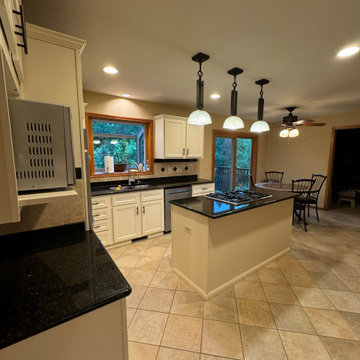Kitchen Remodel Done With Cabinet Refacing