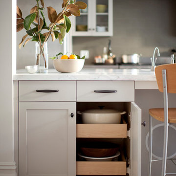 Cole Valley Residence - Island Storage