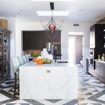 Black and Copper Kitchen