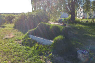 Grass Couch Install
