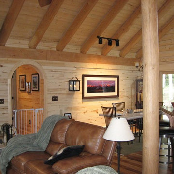 Log Home in Forbes Park