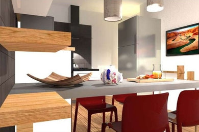 Progetto di una cucina moderna_Restyling Interni
