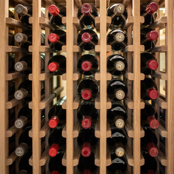 Natural Oak Wine Cellar within a Kent Vineyard