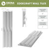 6"W x 24"H x 1"T  EdgeCraft Lomond Style Seamless Wall Tile (12-Pack)