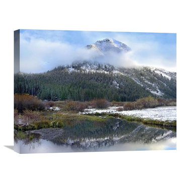 "Phi Kappa Mountain And Summit Creek, Idaho" Artwork, 24" x 18"