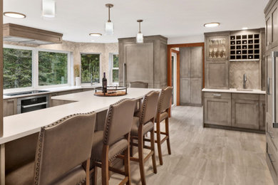 Inspiration for a timeless kitchen remodel in Seattle