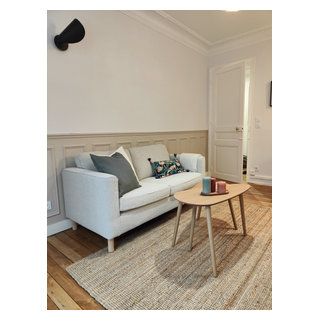 Stunning Scandinavian Traditional Apartment Renovation image