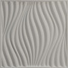 Billow EnduraWall Decorative 3D Wall Panel, 19.625"Wx19.625"H, Copper