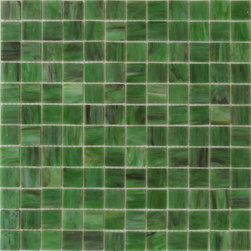 Stained Glass Tile - Kelp Green - Tile