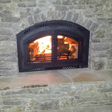 Heat Producing Wood Burning Fireplaces