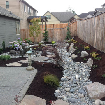 Drainage/backyard landscape
