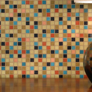 Brio Glass Mosaic Tile Custom Blend