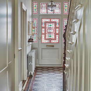 Design ideas for a traditional entrance in London.
