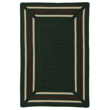 Colonial Mills Rug Pavetta  Green Rectangle