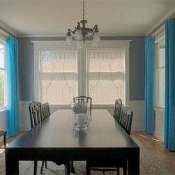 Delia Shades' "Faux Regency" - Roller Shades