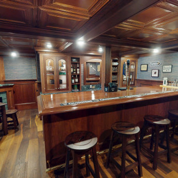 Custom Basement Irish Pub