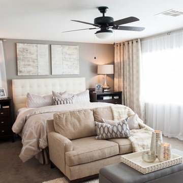 Contemporary Master Bedroom Retreat