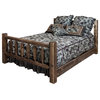 Homestead Collection Queen Bed, Stain and Lacquer Finish