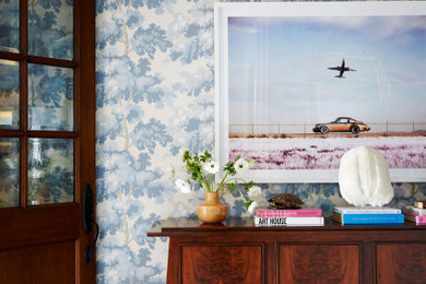 Transitional entryway photo in Charlotte