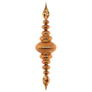 41" Copper Shiny Finial Ornament