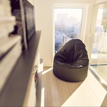 UN ATTICO IN STILE LOFT IN MILANO