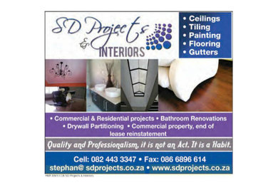 SD Projects and Interiors Germiston, Johannesburg, Gauteng Detail