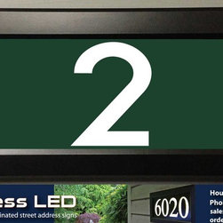 Address LED - illuminated house numbers - House Numbers
