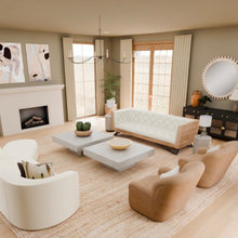 Grounded Elegance: An Earthy Living Room