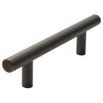 Laurey - Steel T-Bar Pull - Oil Rubbed Bronze - 4" - Laurey is todays top brand of Decorative and Functional Cabinet Hardware!  Make your home sparkle with our Decorative Knobs and Pulls, or fix up your cabinets with our Functional Hardware!  Cabinets feel better when Laurey's on them!