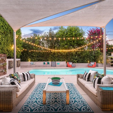 City Oasis Pool Landscape