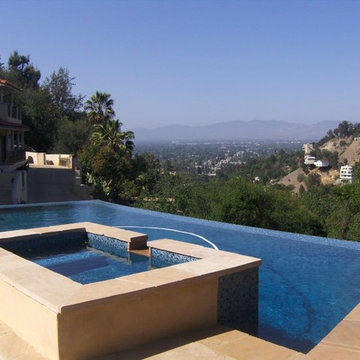 Hillside Infinity Pool - Hollywood Hills, CA