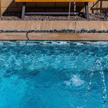 Compact Backyard, Resort-Style Pool