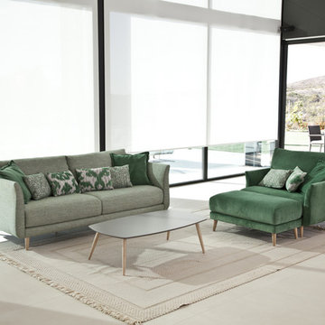 Helsinki Modern Lounge Sofa by Famaliving California