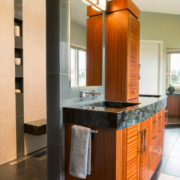 Cedar Mill Master Bathroom - 1980s Facelift