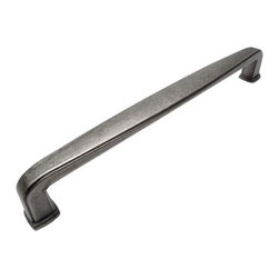 Cosmas - Cosmas 4392-160WN Weathered Nickel 6-5/16&rdquo; CTC Cabinet Pull [5-PACK] - Cabinet And Drawer Handle Pulls
