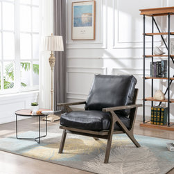 Charles Lounge Armchair - Armchairs And Accent Chairs