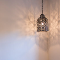 Marrakesh pendant light / Matt Black elegant design - Pendant Lighting