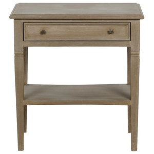 Colonial 2 Drawer Side Table Traditional Side Tables And End Tables By Noir
