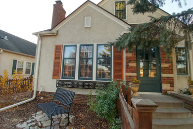 Traditional exterior home idea in Minneapolis