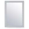 Chelsea Bath Vanity Decor Mirror, Warm Gray, 22"x30"