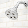 Caspian Collection Anystream Low Flow Shower Head, Polished Chrome