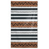 Brown Black Tribal 58x102 Tablecloth