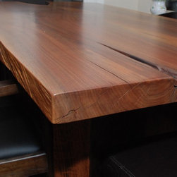 Escade Live Edge Dining Table - Dining Tables